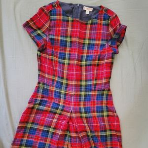Brooks Brothers Tartan dress 100% wool